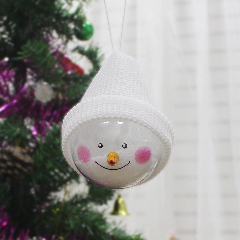 Christmas Snowman Ornament Ball Ticktives