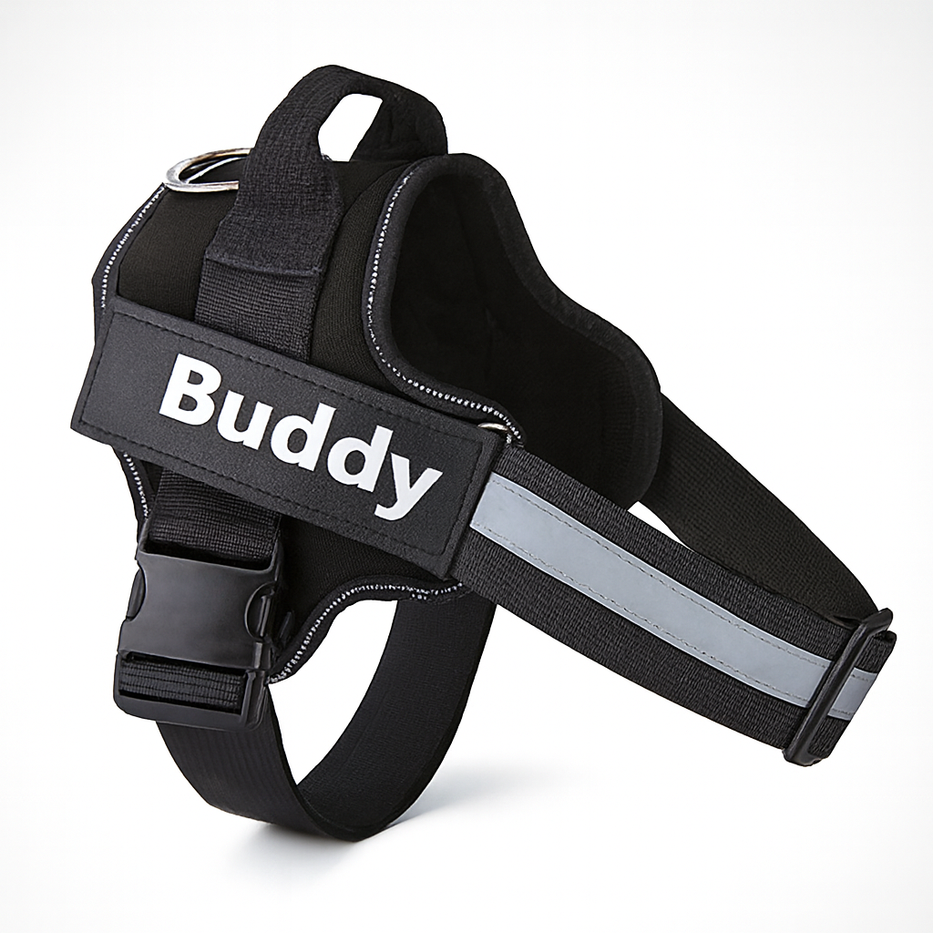 No Pull Pet Harness – Adjustable, Reflective & Breathable Vest for Small & Large Dog null