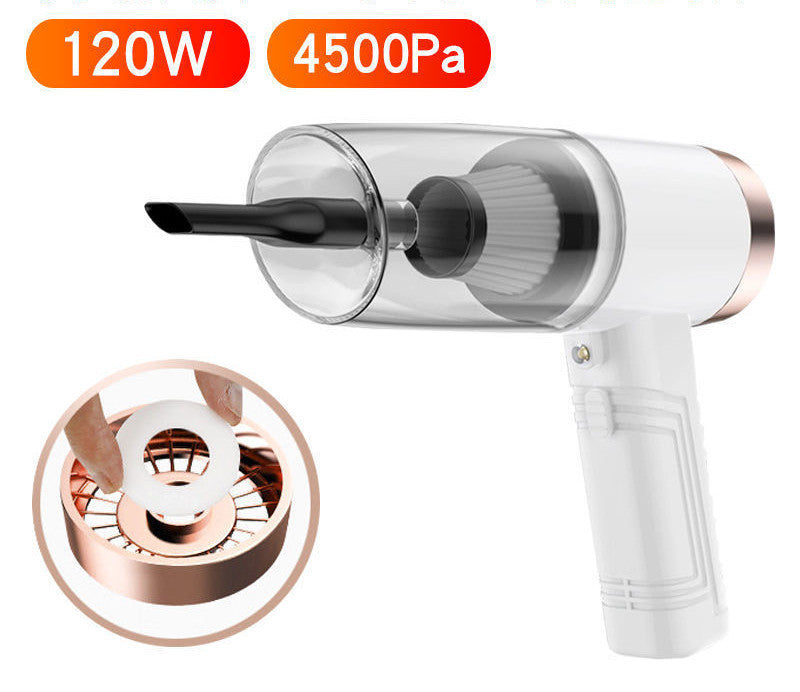 Powerful Mini Car Vacuum Cleaner. Dual-Purpose Handheld Auto Cleaner Ticktives