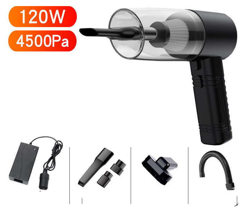 Powerful Mini Car Vacuum Cleaner. Dual-Purpose Handheld Auto Cleaner Ticktives