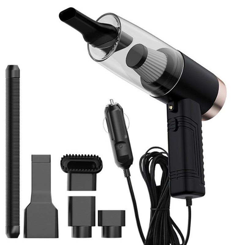 Powerful Mini Car Vacuum Cleaner. Dual-Purpose Handheld Auto Cleaner Ticktives