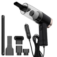 Powerful Mini Car Vacuum Cleaner. Dual-Purpose Handheld Auto Cleaner Ticktives