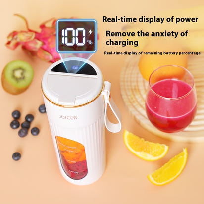 14-Blade High-Speed Mini Personal Blender for Fruits & Smoothies (400ml)