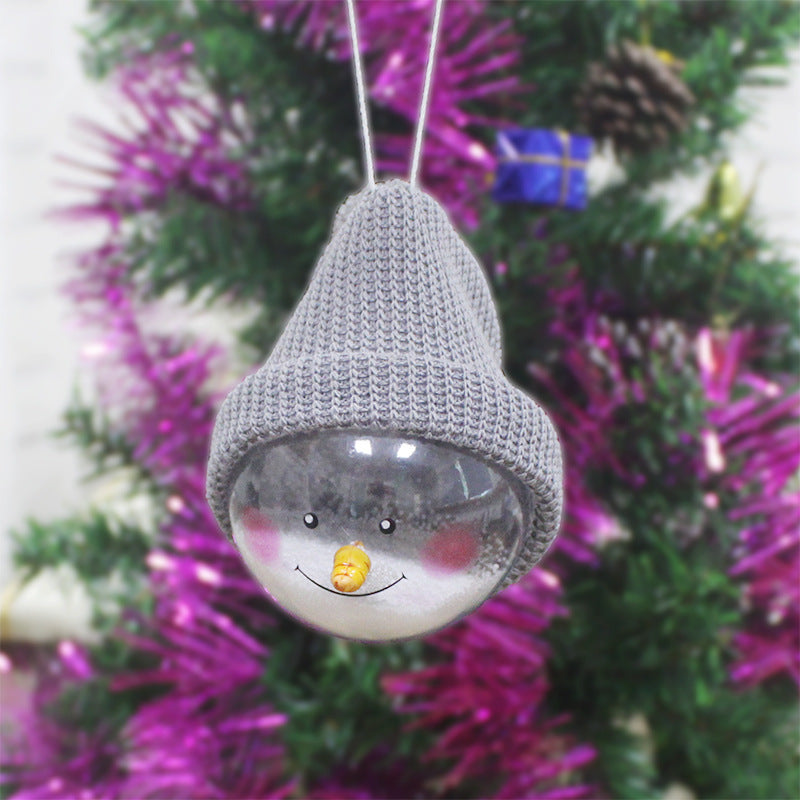 Christmas Snowman Ornament Ball Ticktives