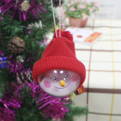 Christmas Snowman Ornament Ball Ticktives
