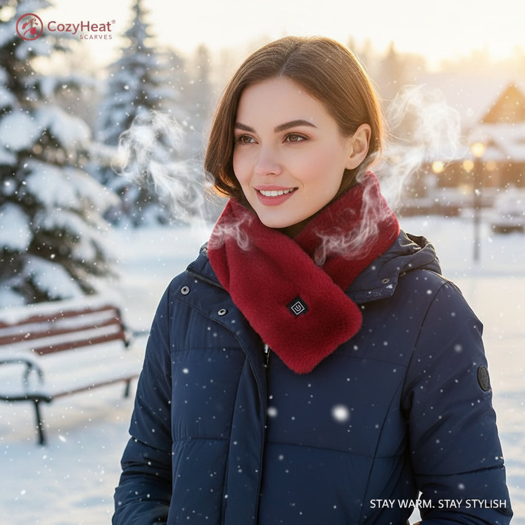Electric Heated Scarf Neck Warmer