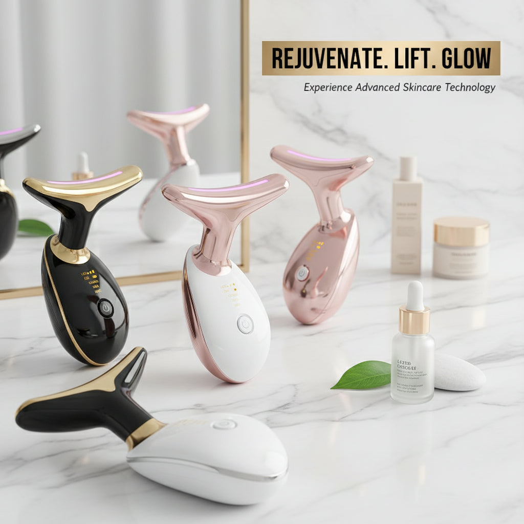 GlowSculpt Thermal Neck Lifting Massager Ticktives