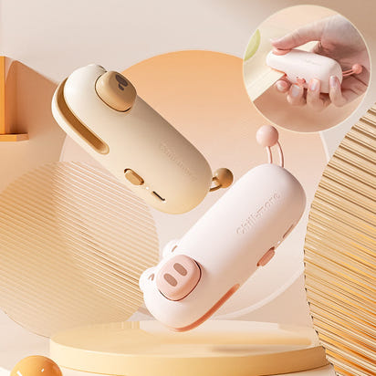 Rechargeable Mini Bag Sealer with Cutter – Keep Snacks Fresh Anytime, Anywhere Ticktives