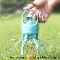Portable Dog Poop Scooper with Bag Dispenser Ticktives