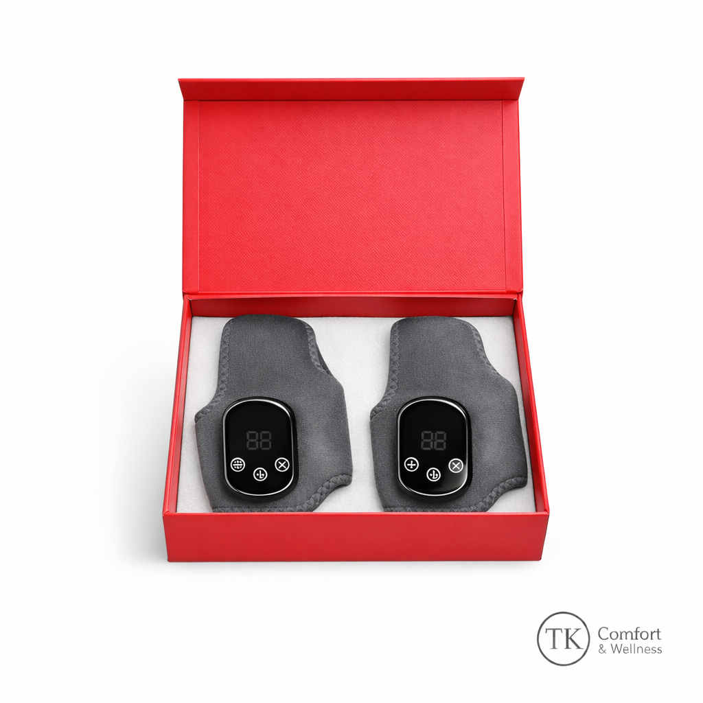 Instant Ankle Pain Relief with Heat & Vibration Therapy