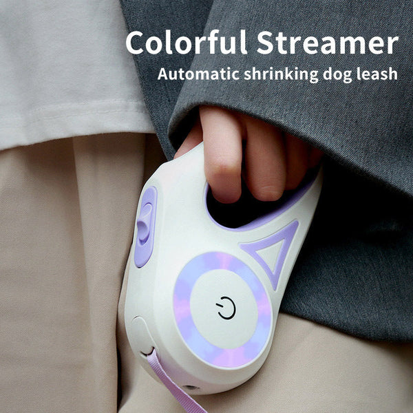 Pet Walking Essentials – Automatic Retractable Leash & Collar for Dogs & Cats Ticktives