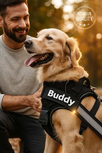 No Pull Pet Harness – Adjustable, Reflective & Breathable Vest for Small & Large Dog null