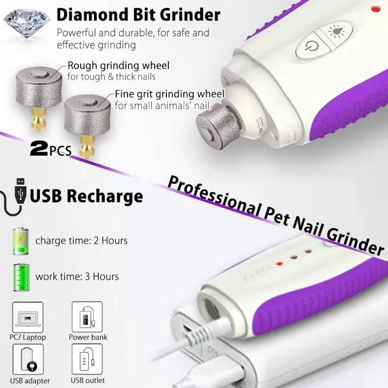 Electric Nail Grinder For Pets Ticktives