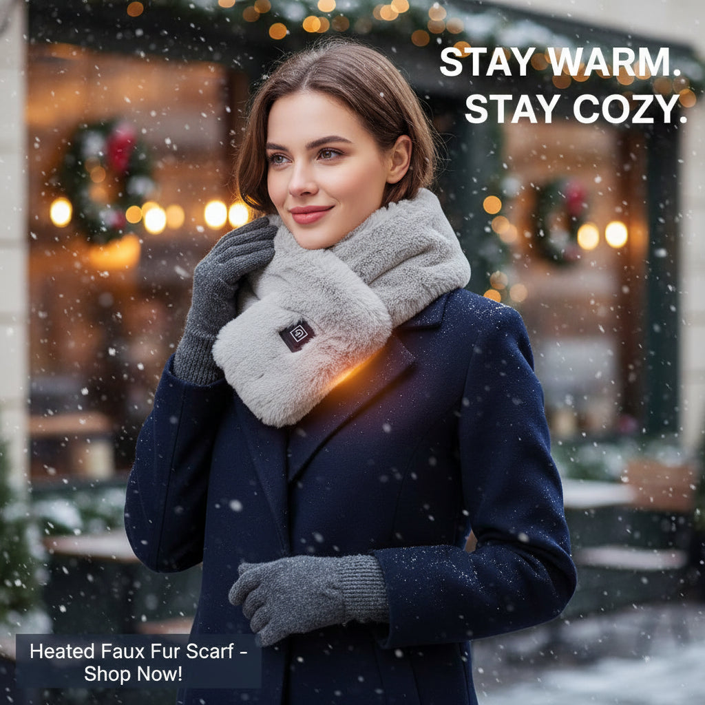 Electric Heated Scarf Neck Warmer