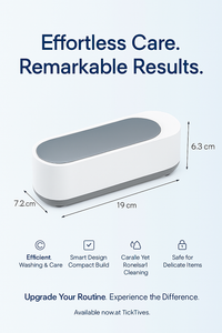 Pro Portable Ultrasonic Cleaner Ticktives