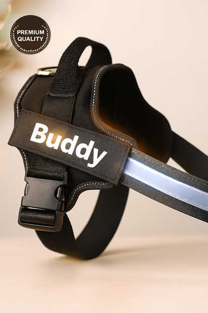 No Pull Pet Harness – Adjustable, Reflective & Breathable Vest for Small & Large Dog null