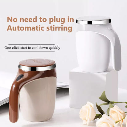 Rechargeable Automatic Electric Self-Mixing Coffee & Milkshake Mug