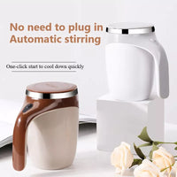 Rechargeable Automatic Electric Self-Mixing Coffee & Milkshake Mug