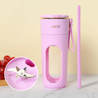 14-Blade High-Speed Mini Personal Blender for Fruits & Smoothies (400ml)