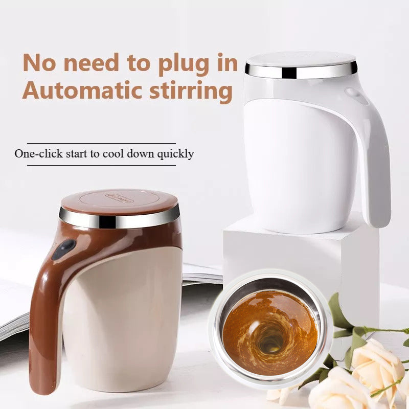 Rechargeable Automatic Electric Self-Mixing Coffee & Milkshake Mug