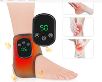 Instant Ankle Pain Relief with Heat & Vibration Therapy