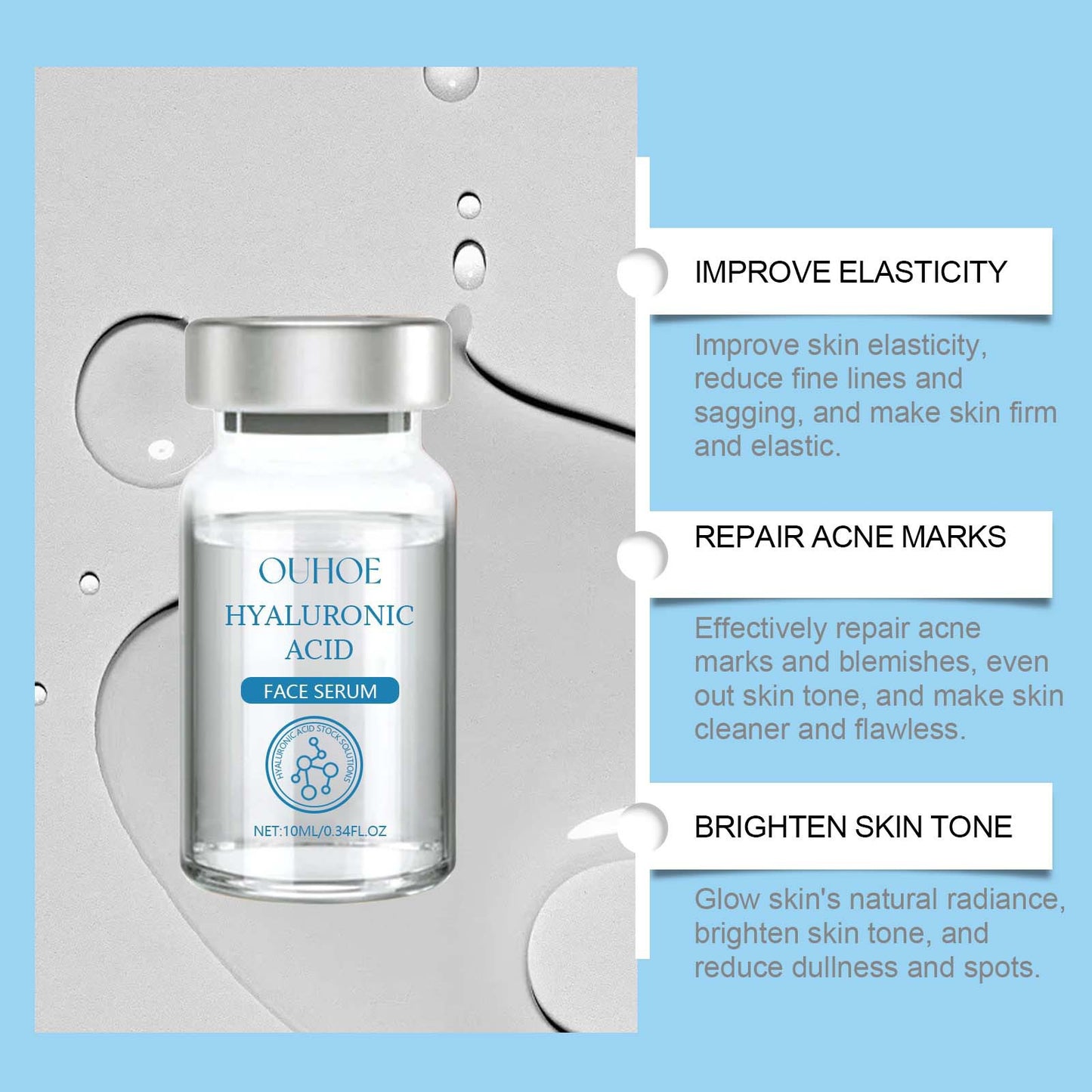 Hydrating Hyaluronic Acid Face Serum – Deep Moisture & Skin Plumping Boost