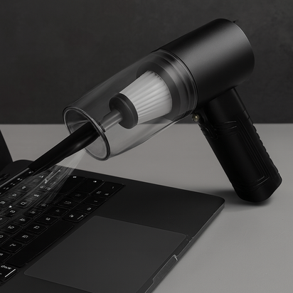 Powerful Mini Car Vacuum Cleaner. Dual-Purpose Handheld Auto Cleaner Ticktives