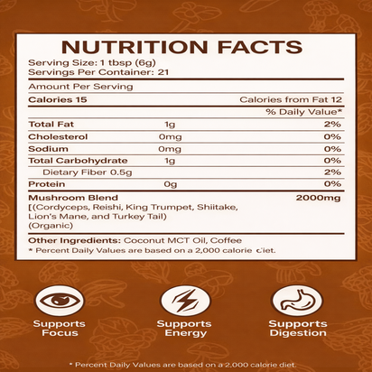 Mushroom Coffee Powder